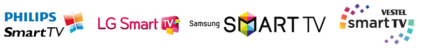 Samsung,Philips,LG,Vestel Smart TV